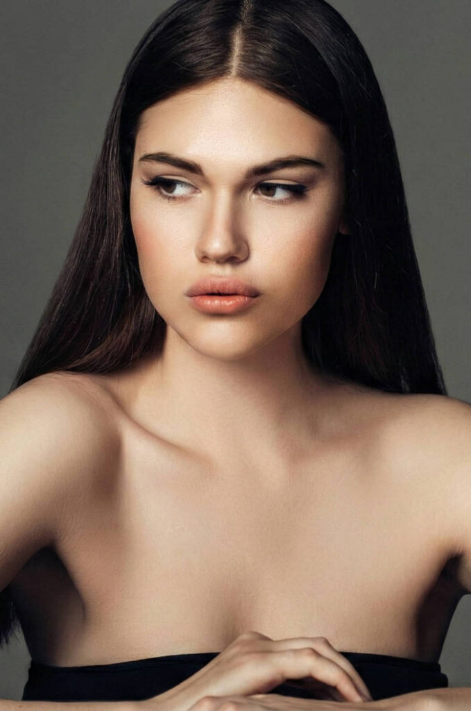 Beauty girl cosmetic